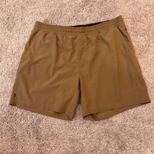 Rhone men’s Mako shorts Deep Taupe size XXL